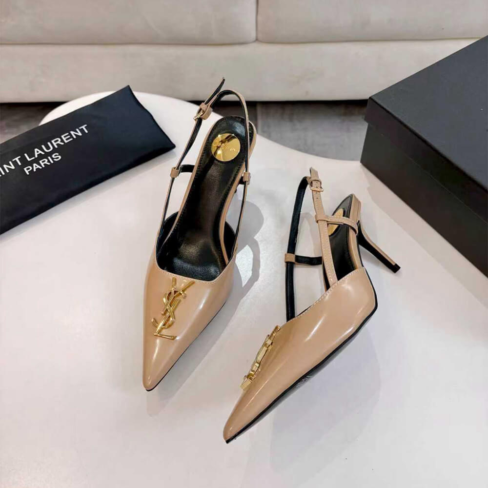YSL slingback pumps