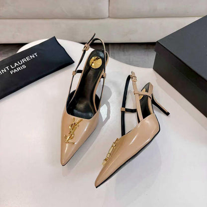 YSL slingback pumps
