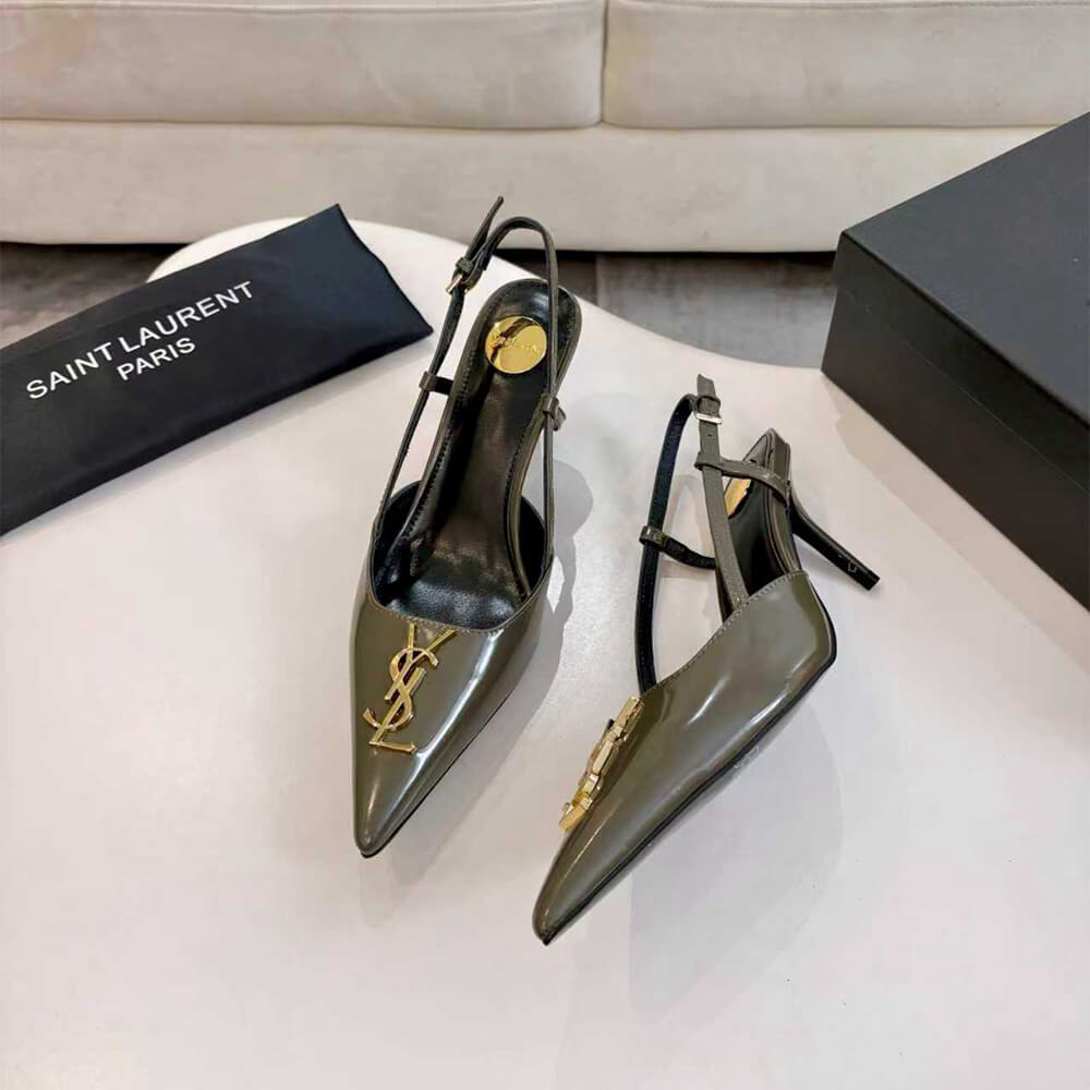 YSL slingback pumps