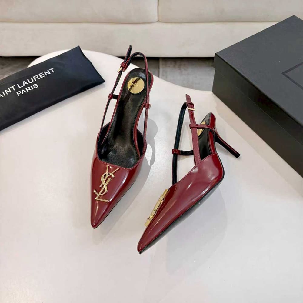 YSL slingback pumps