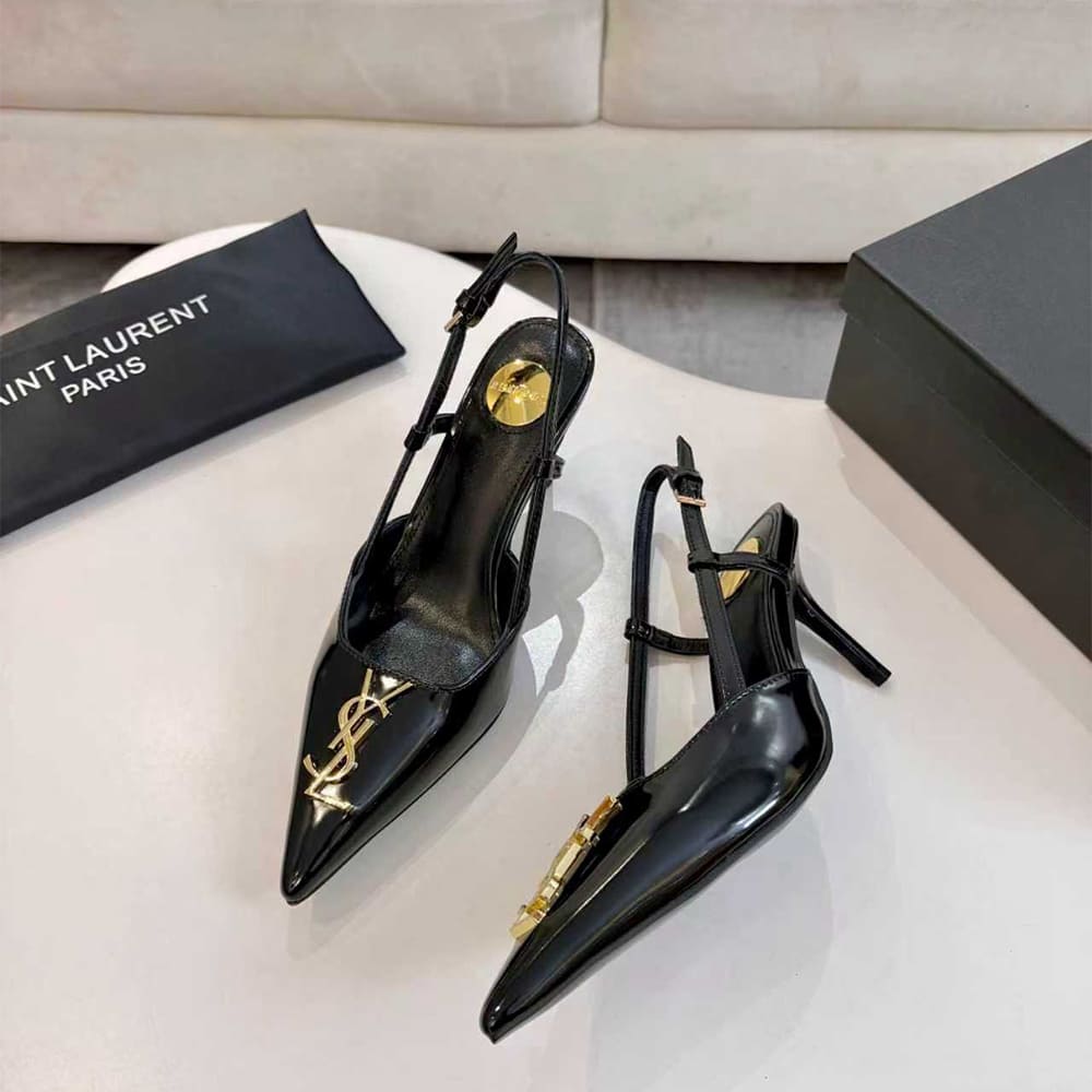 YSL slingback pumps