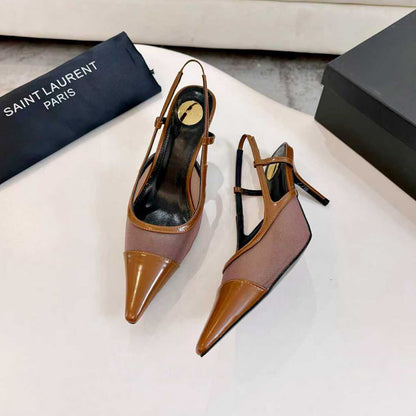 YSL slingback pumps
