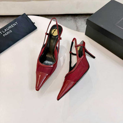 YSL slingback pumps
