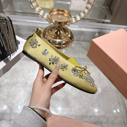 MIUMIU Satin ballerinas