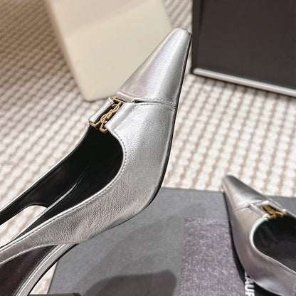 YSL BABYLONE BRETEUIL slingback pumps
