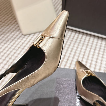 YSL BABYLONE BRETEUIL slingback pumps