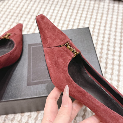 YSL BABYLONE BRETEUIL pumps in suede