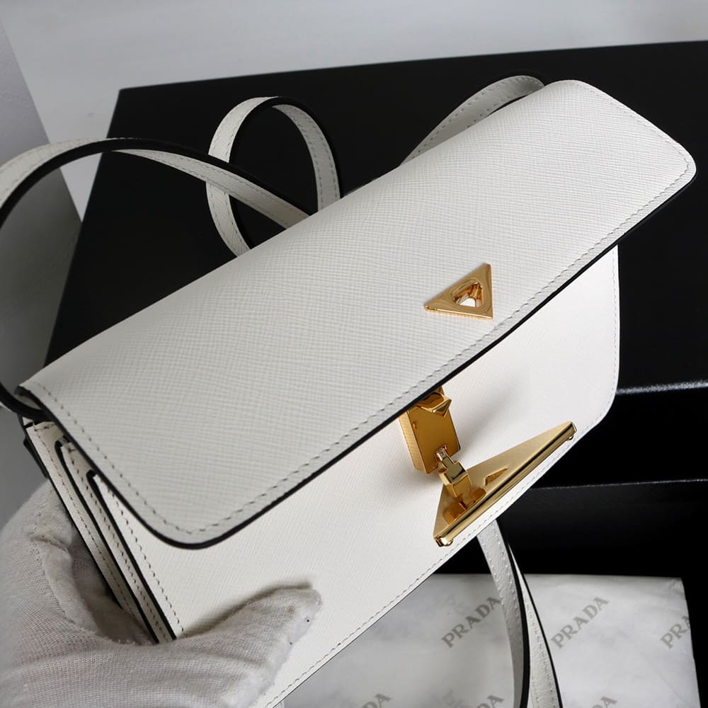 Prada Mini Saffiano leather bag(HIGH-END GRADE)