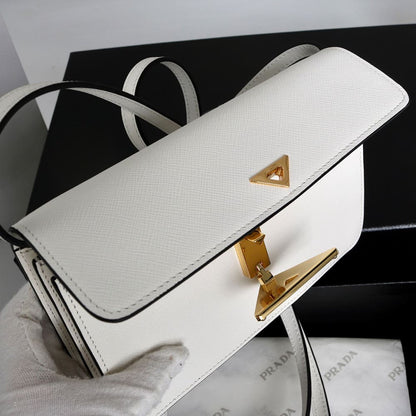 Prada Mini Saffiano leather bag(HIGH-END GRADE)