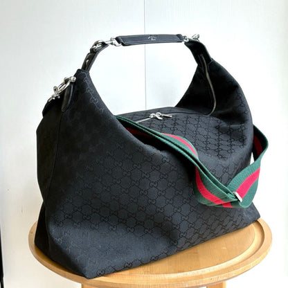 Gucci Brera Large Crossbody Bag Black 46Cm