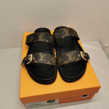 Louis Vuitton Bomdia Flat Mule Brown 1A3R5M