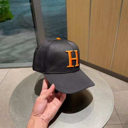 Hermes New Carriage Baseball Cap Black