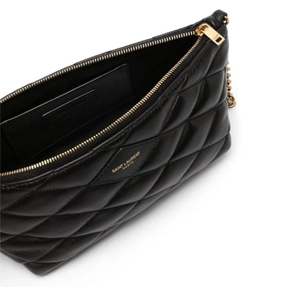 Saint Laurent diamond-quilted leather mini bag