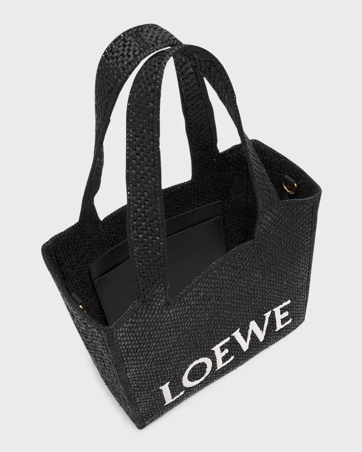SAINT LAURENT Hobo YSL Shoulder Bag in Raffia