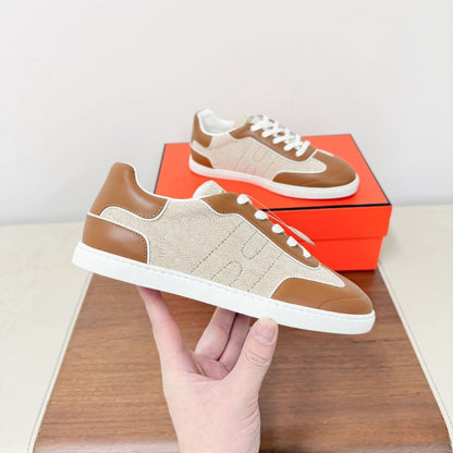 Hermes Match Sneaker Multicolore Noisette