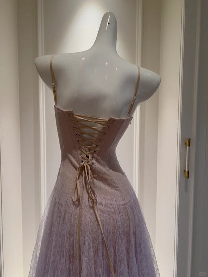 girlhomeshops--Purple fantasy long chiffon prom dress gh5581