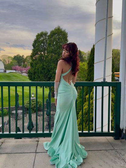 Long Prom Dress Sexy Evening Dress Meramid Party Gowns