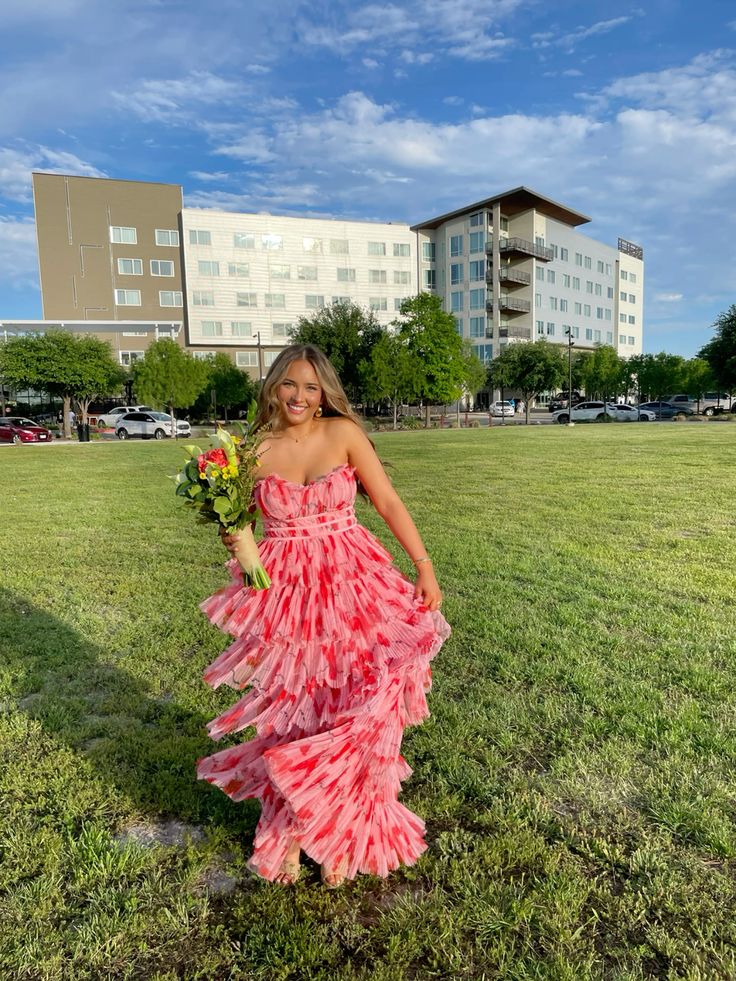 A line Long Prom Dress Senior prom gown
