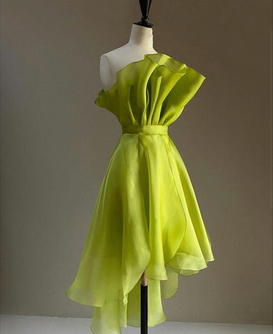 Beautiful Green Dress Short Party Gown Homecoming Dress