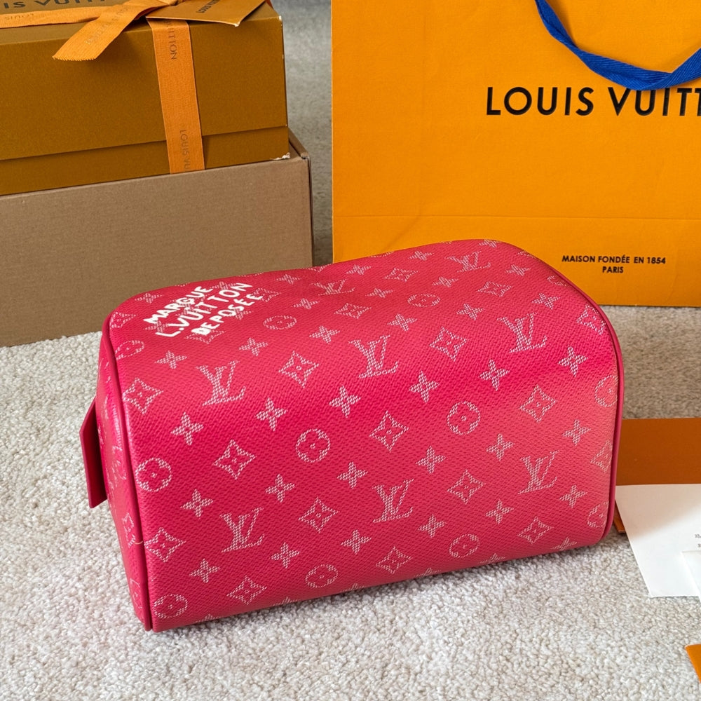 Louis Vuitton BB Dopp Kit Pondichery Pink 26cm M26870