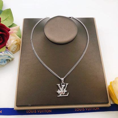 LV Monogram Row Pendant