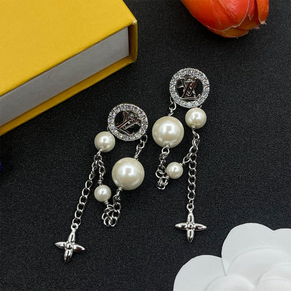 LV HEIRLOOM PENDANT EARRINGS