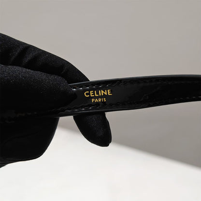 CELINE TEEN GARANCE bag in PATENT CALFSKIN(HIGH-END GRADE)