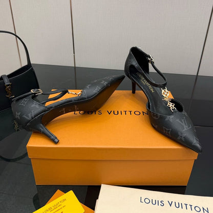 LV Ankle Strap Pumps
