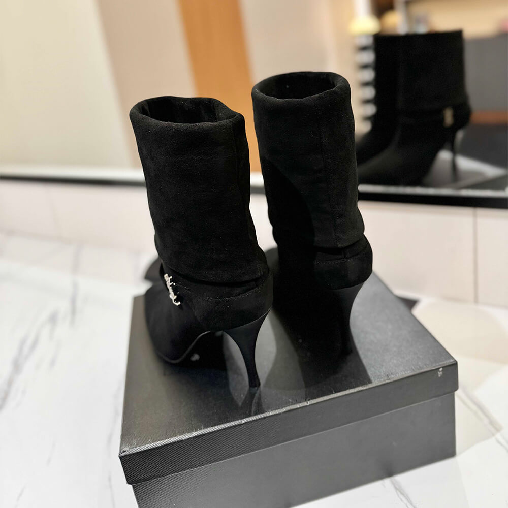 YSL NIKI booties in suede