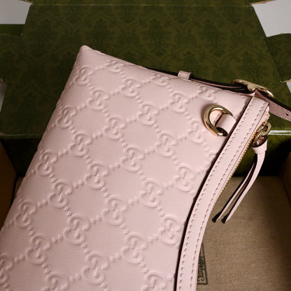 Gucci GG Emblem small shoulder bag