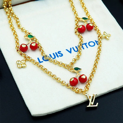LV x TM Cerise Necklace