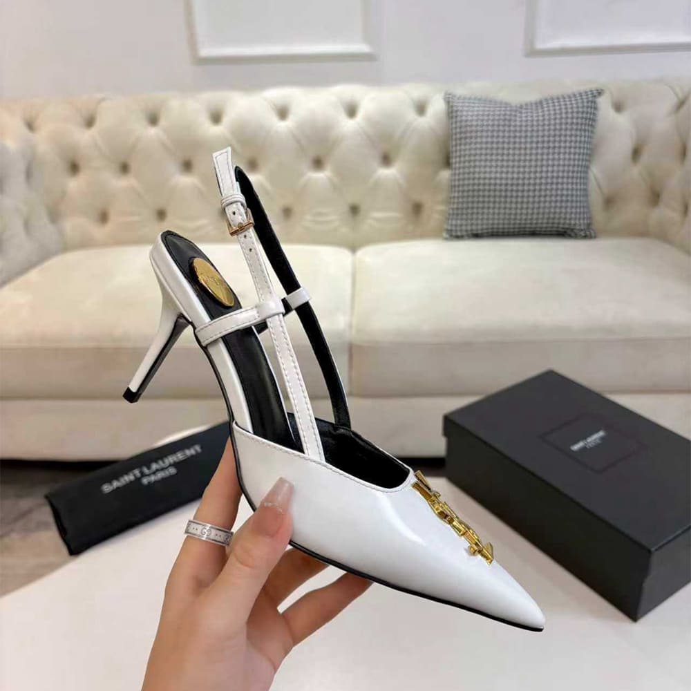 YSL slingback pumps