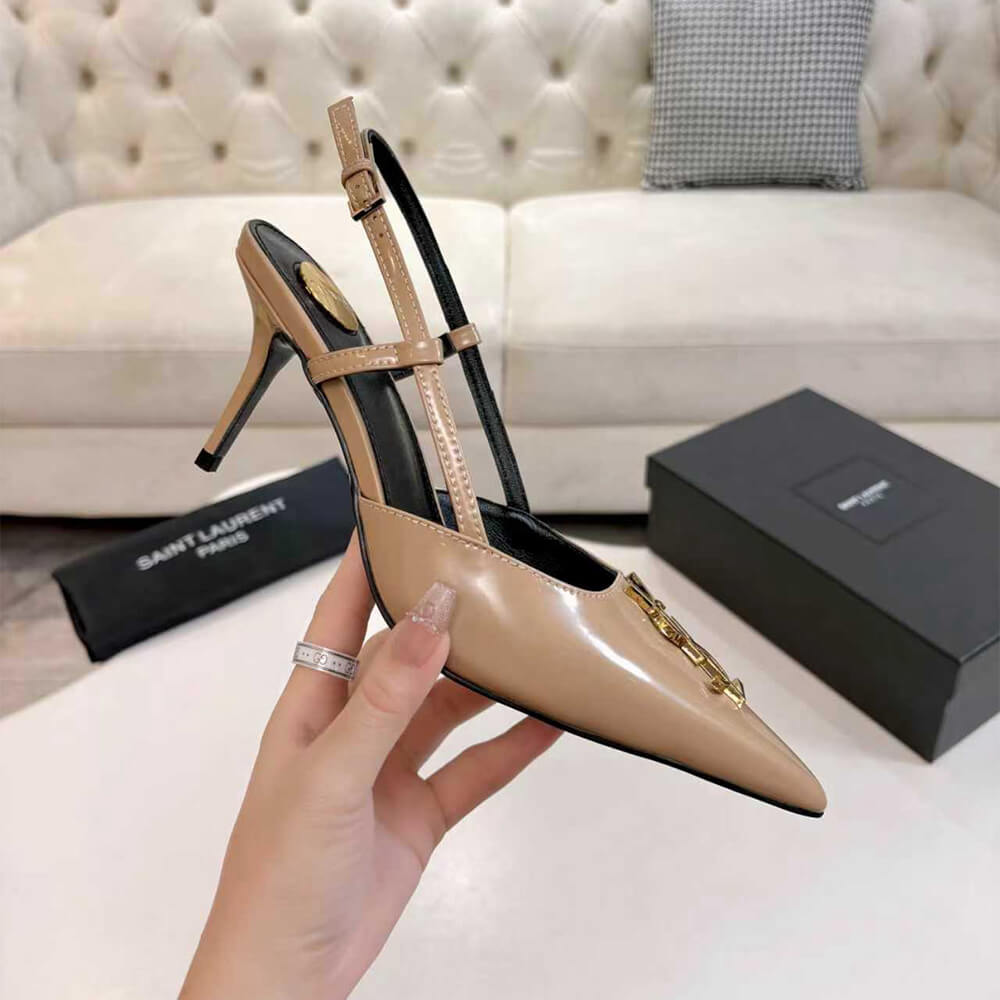 YSL slingback pumps