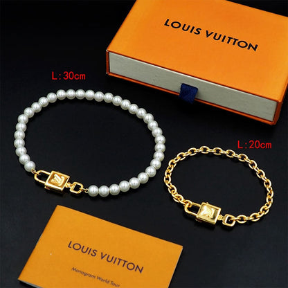 LV Pearlock Necklace