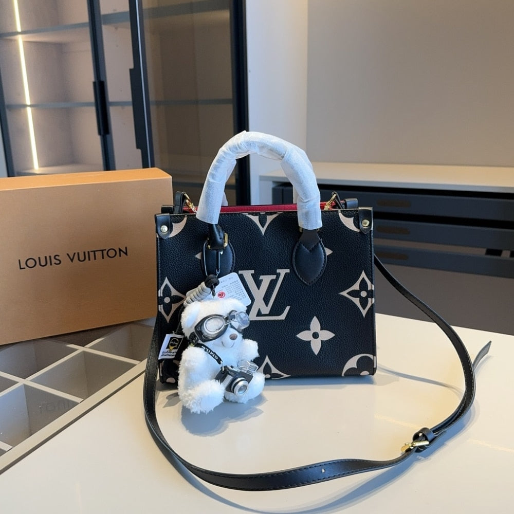 Louis Vuitton Onthego PM Black 25Cm M45659