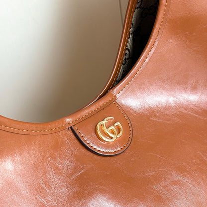 Gucci Giglio Large Tote Bag Dark Brown  60Cm