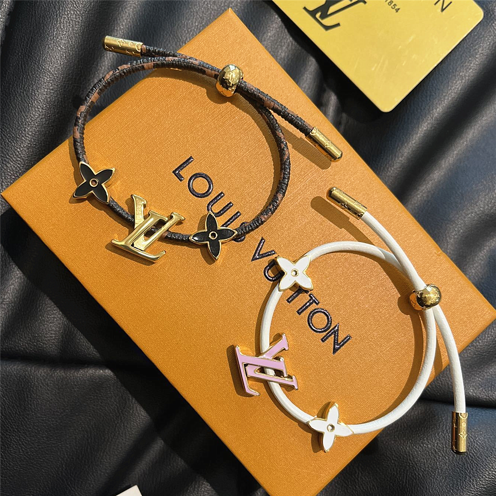 Louis Vuitton Lv Iconic Bracelet Monogram Brown M1019Z