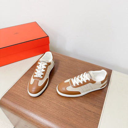 Hermes Match Sneaker Multicolore Noisette