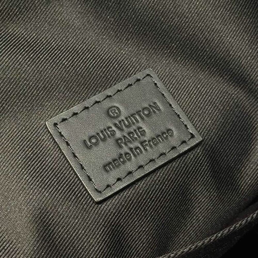 Louis Vuitton Campus Backpack Damier Infini Onyx Silver 39Cm LV N40306