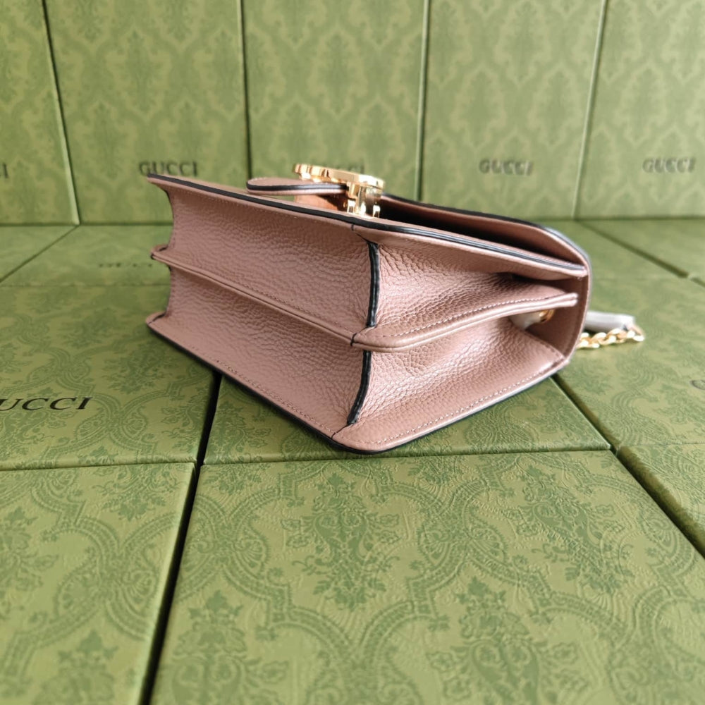 Gucci GG Marmont Shoulder Bag Pink 20Cm