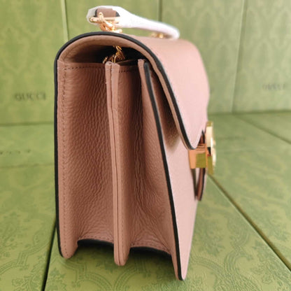 Gucci GG Marmont Shoulder Bag Pink 20Cm
