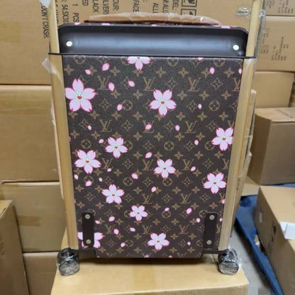 LOUIS VUITTON X TAKASHI MURAKAMI  HORIZON 55 SAKURA BROWN 55CM M13788