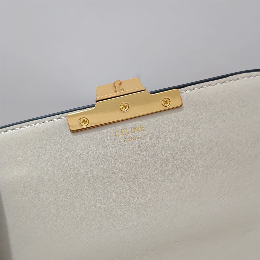 CELINE TEEN GARANCE bag in PATENT CALFSKIN(HIGH-END GRADE)
