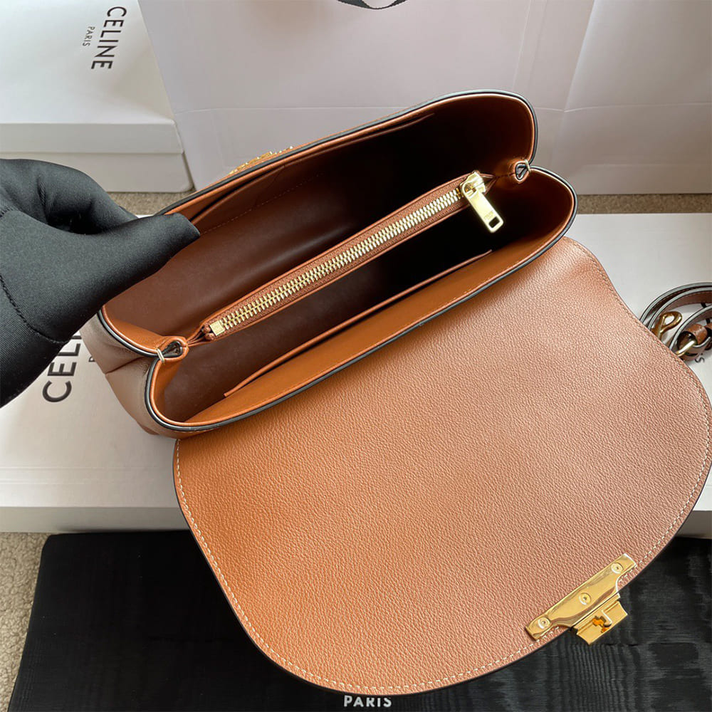 CELINE MEDIUM NINO BAG IN SUPPLE GRAINED CALFSKIN(HIGH-END GRADE)