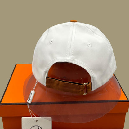 Hermes Horse Cap White Hermes Cap