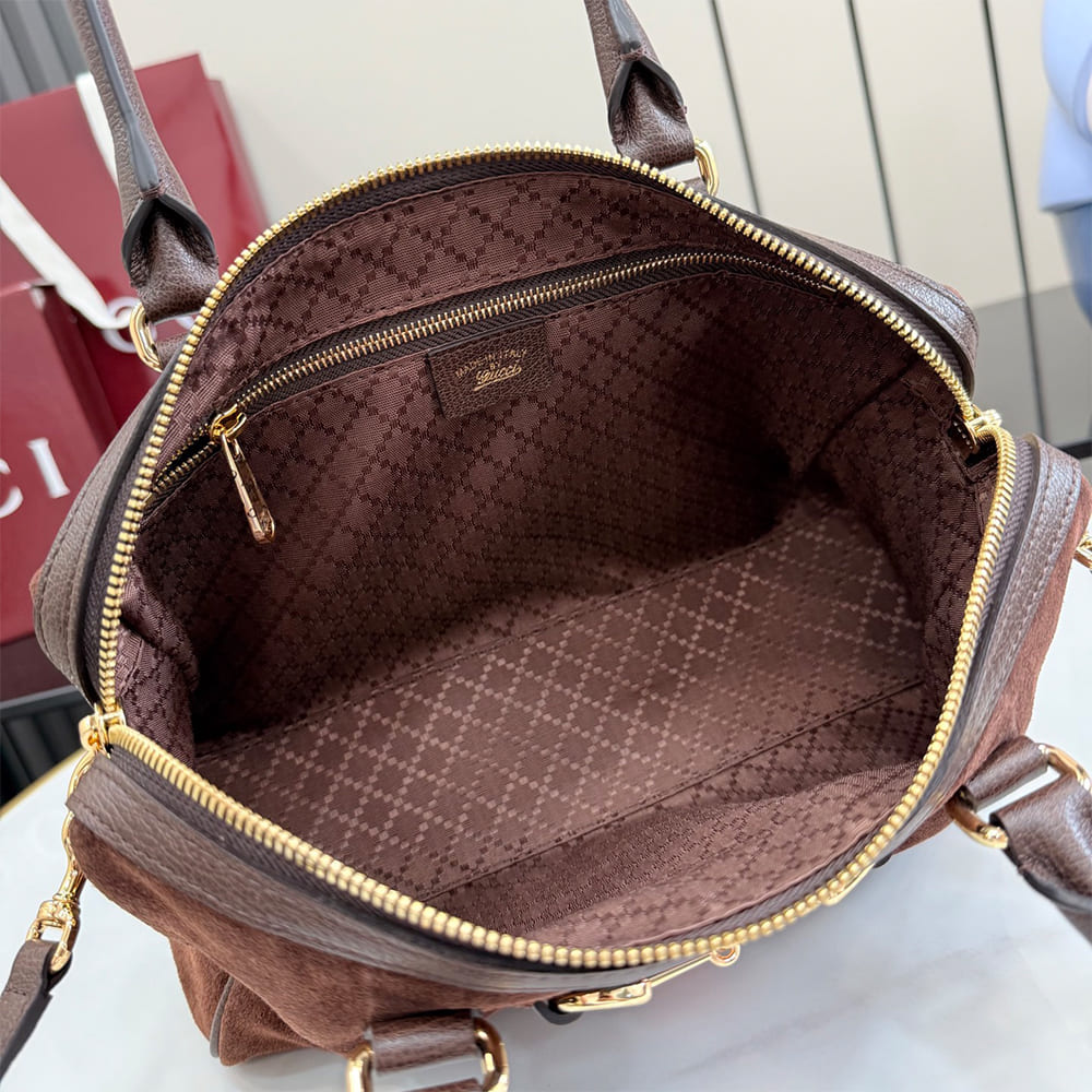 Gucci Borsetto medium boston bag(HIGH-END GRADE)