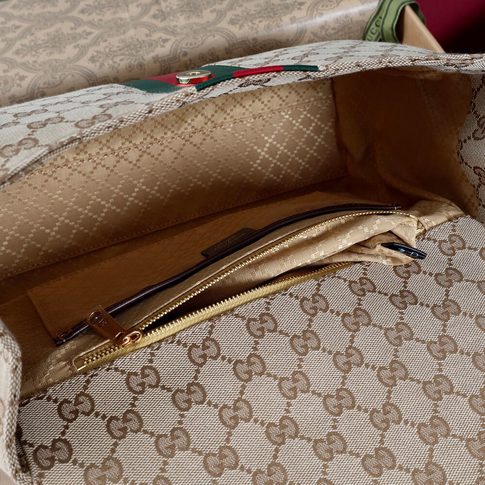 Gucci Paparazzo medium top handle bag(HIGH-END GRADE)