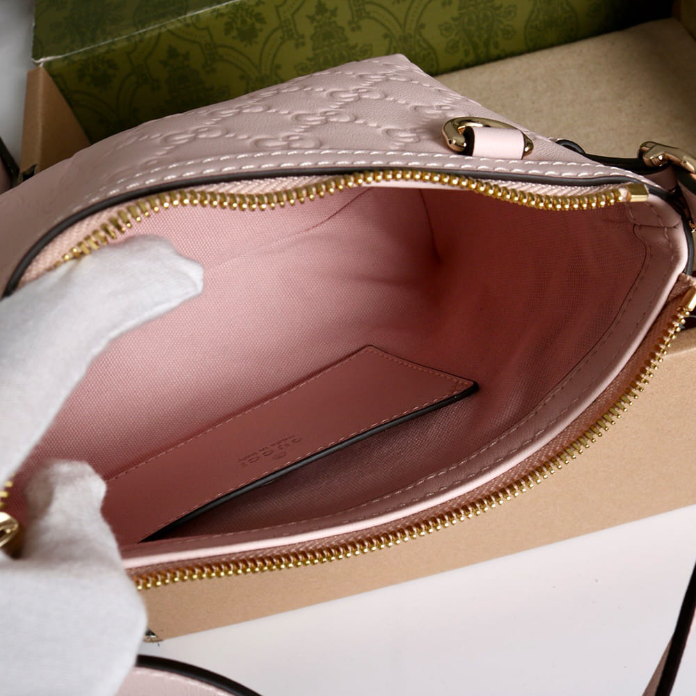 Gucci GG Emblem small shoulder bag