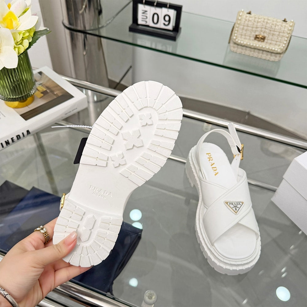 PRADA Leather sandals 749453