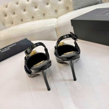YSL slingback pumps